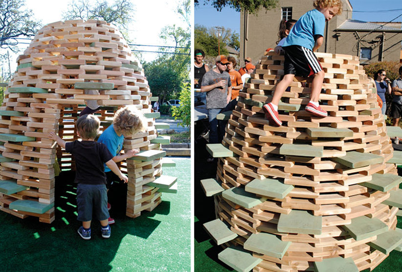 modern outdoor play structures